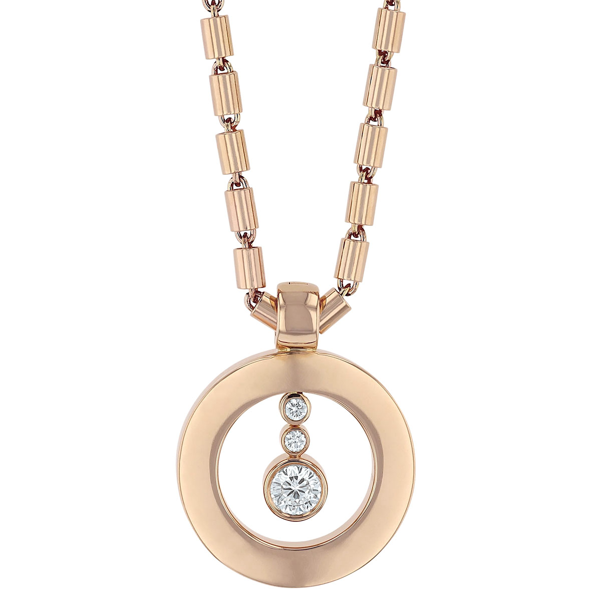 Roberto Coin Cento Diamond 'O' Pendant 
