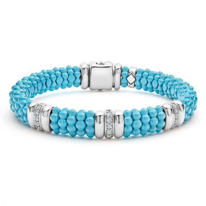 LAGOS Blue Caviar Diamond Caviar Bracelet