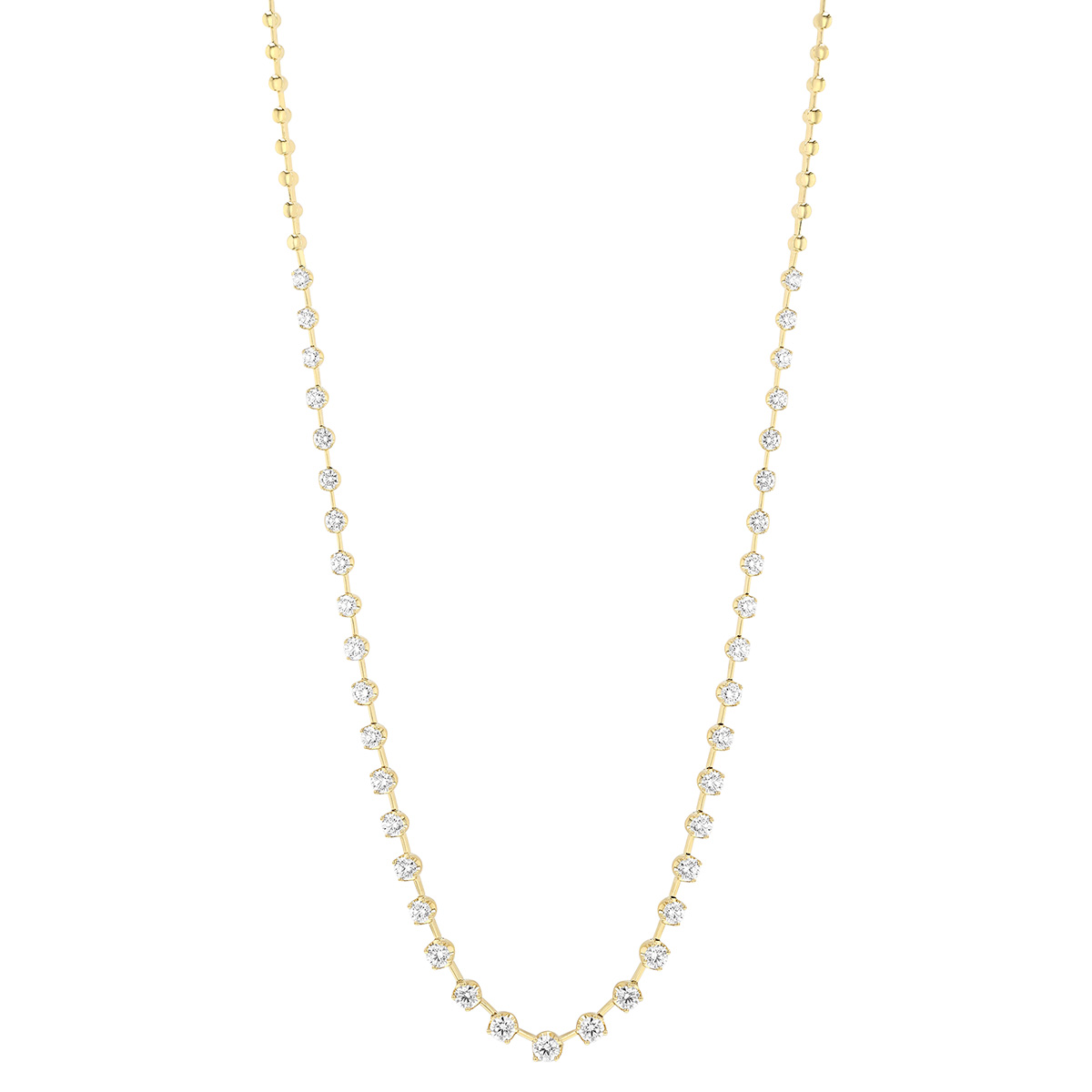 Kwiat Starry Night Tennis Bracelet in Yellow Gold, 7