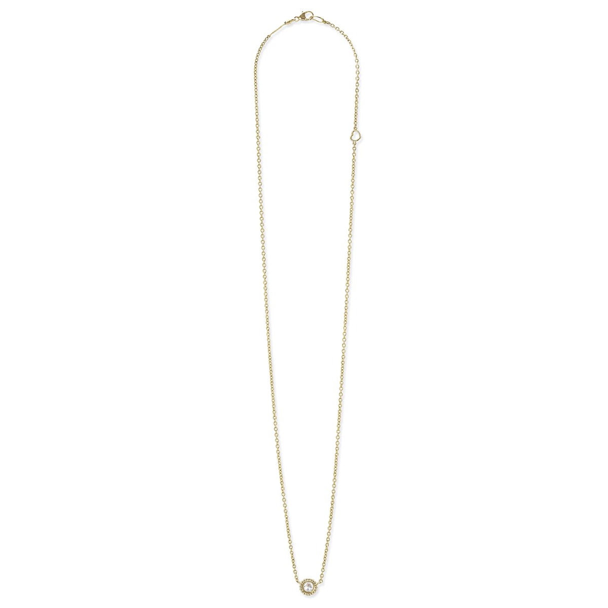 LAGOS Covet Medium Rose Cut Diamond Necklace, 18