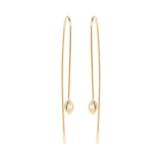 Zoe chicco threader earrings online