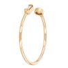Zoe Chicco Baguette & Round Diamond Bezel Set Open Ring in Yellow Gold