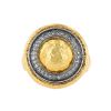 Gurhan Amulet Diamond Circle Ring in 24K Yellow Gold