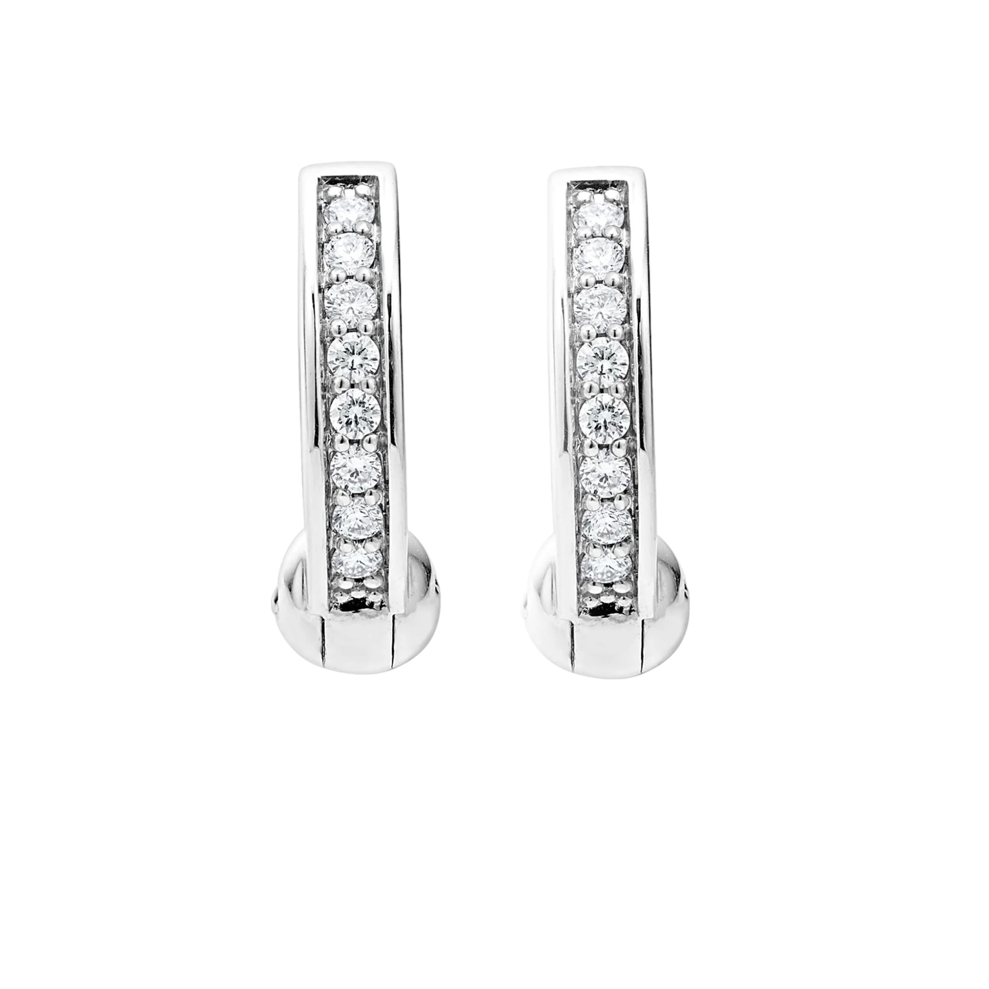 LAGOS Caviar Spark Diamond Huggie Earrings