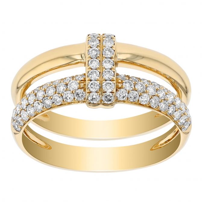 Dual Band Engagement Ring 2024 | favors.com