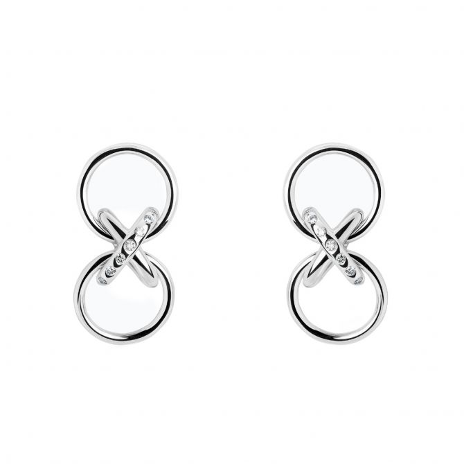 TANE Mexico 1942 X Collection Lab-Grown Diamond Drop Earrings in Sterling Silver