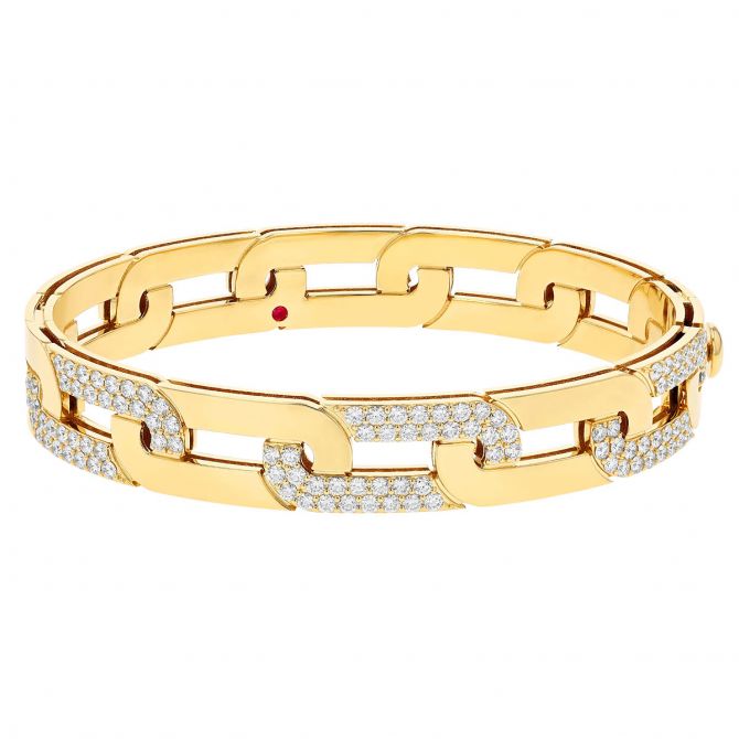 Roberto Coin Roberto Coin Love In Verona Collection Diamond Bangle Bracelet  170-02195 - Davis Jewelers