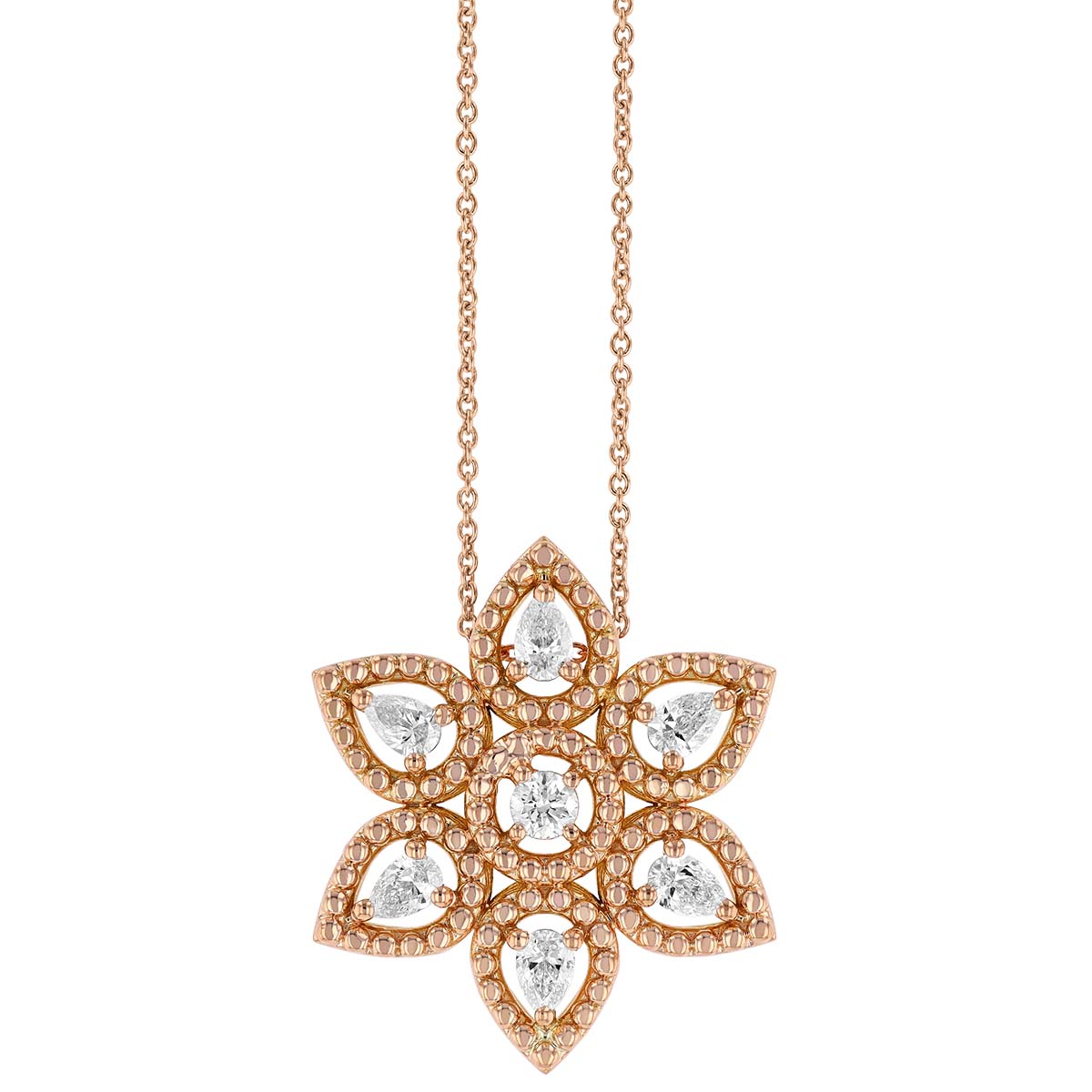 Roberto Coin Dolce Diamond Star Pendant in 18K Gold