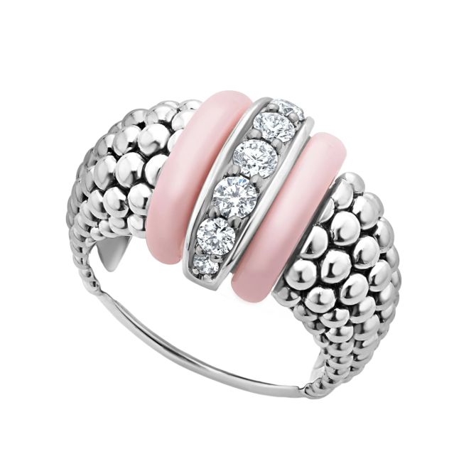 Pink Caviar Diamond ring Pink Caviar Diamond ring