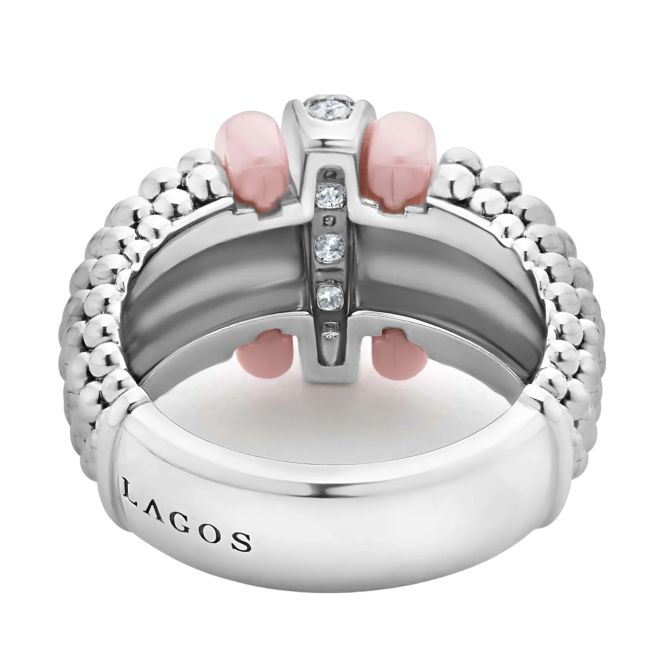 Pink Caviar Diamond ring Pink Caviar Diamond ring