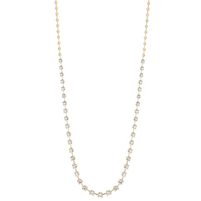Kwiat Starry Night Prong Set Diamond Necklace in 18K Yellow Gold, 16"