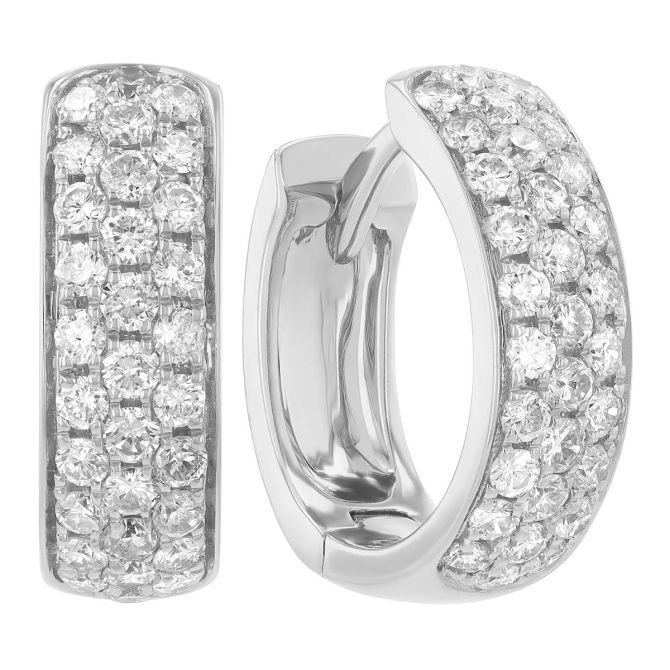 Pave hugging hoops store