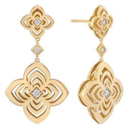 Roberto Coin Palazzo Ducale Carnival Yellow Gold, Black Enamel