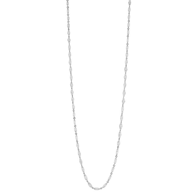 TARA Pearls Diamond Briollete Station Necklace in White Gold, 20.5"