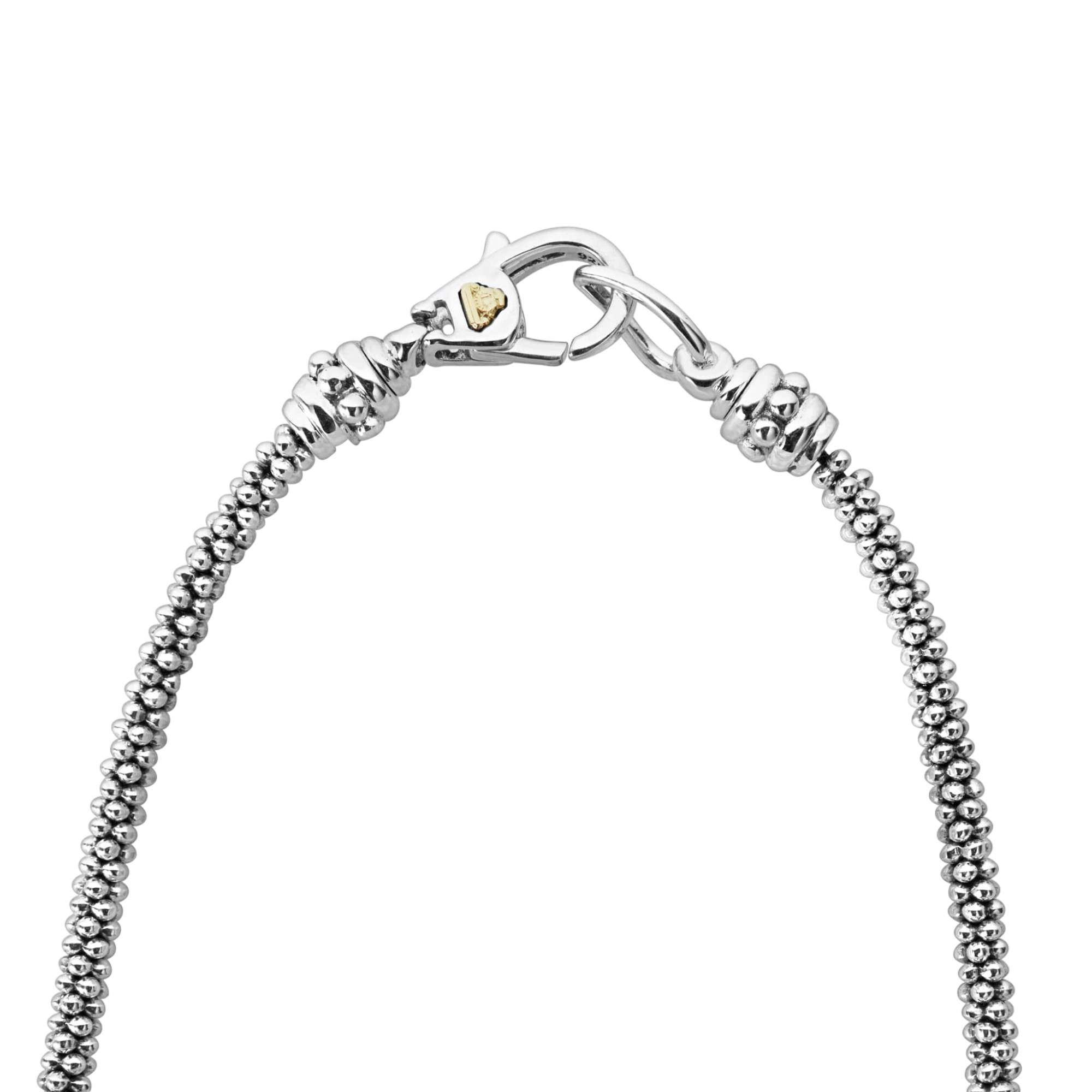 LAGOS Caviar Lux Caviar Diamond Necklace, 3mm