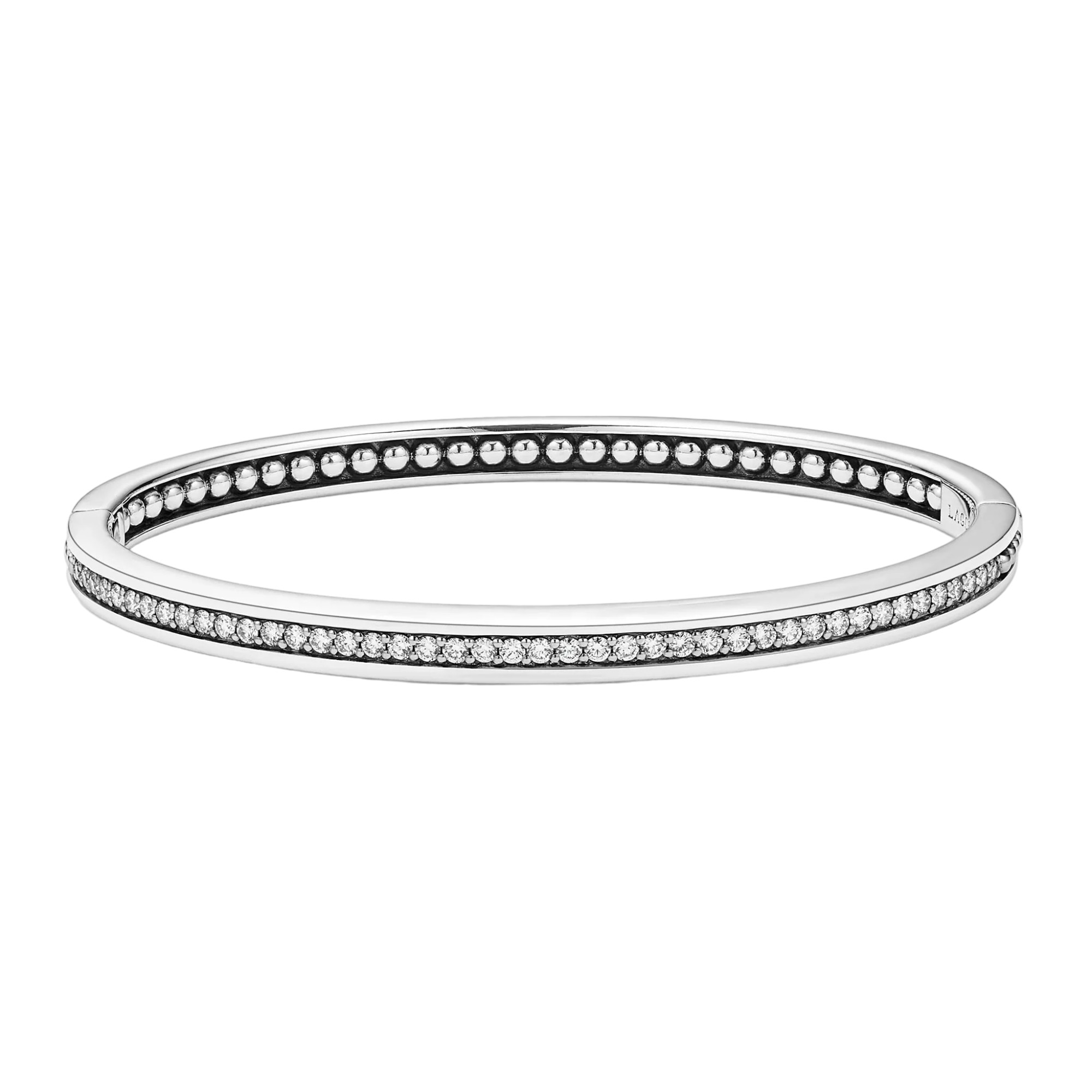 LAGOS Caviar Spark Diamond Bangle Bracelet, 5mm | 05-81546