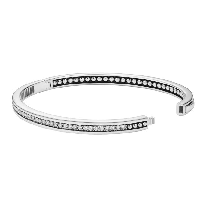 LAGOS Caviar Spark Diamond Bangle Bracelet, 5mm 05-81546-DD7