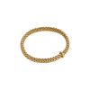 FOPE Vendome Flex'It Bracelet in Yellow Gold with Single Diamond Station, Size M