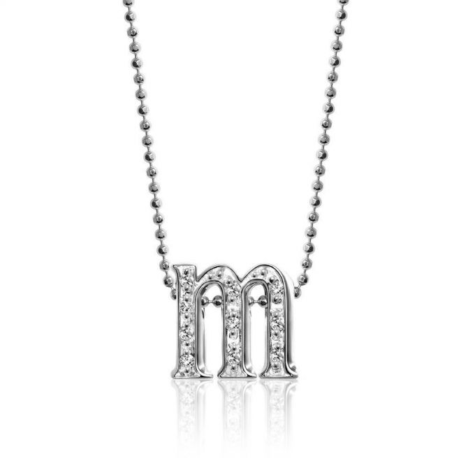 Alex Woo Diamond Little Letter
