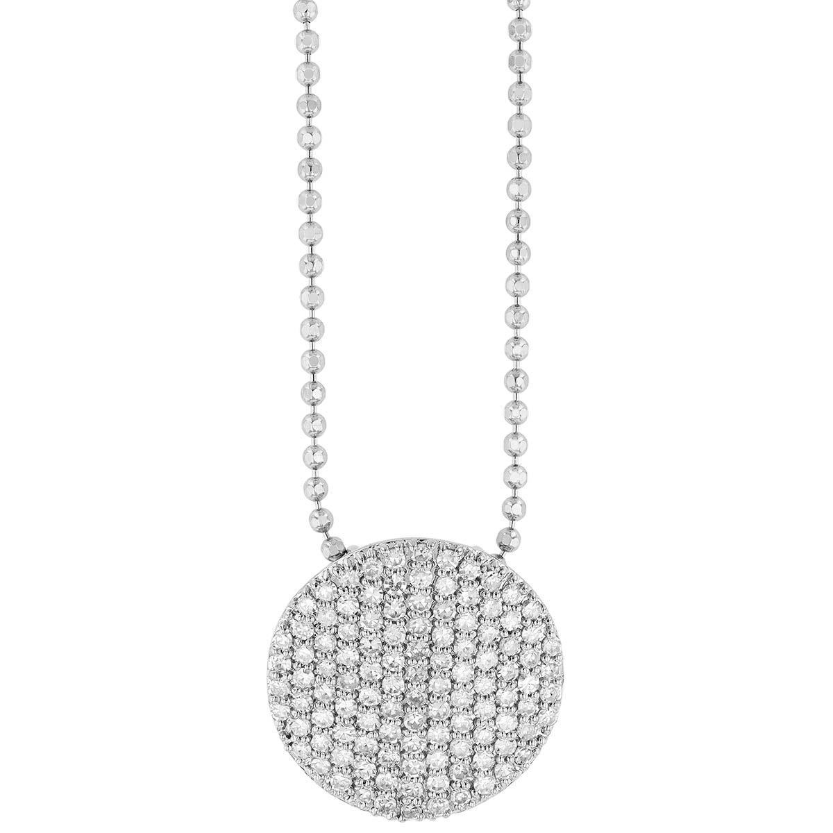 Phillips House Infinity Diamond Necklace in White Gold