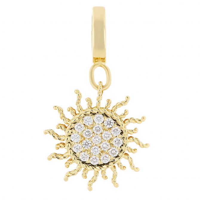 Roberto Coin 18K Yellow Gold Diamond 