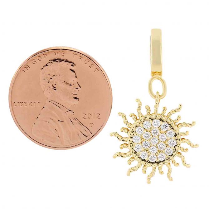 Roberto Coin 18K Yellow Gold Diamond 