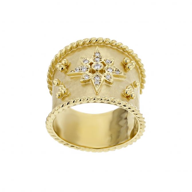 Wide sales cuff ring