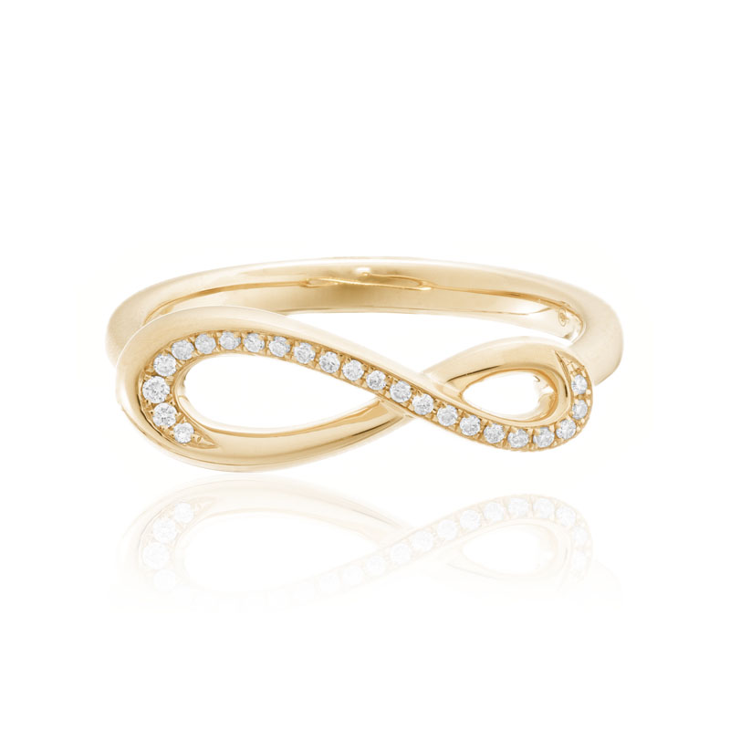 Cypress Diamond Ring in Yellow Gold