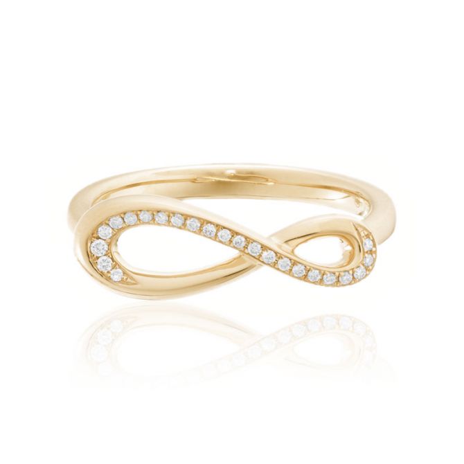 Cypress Diamond Ring in Yellow Gold