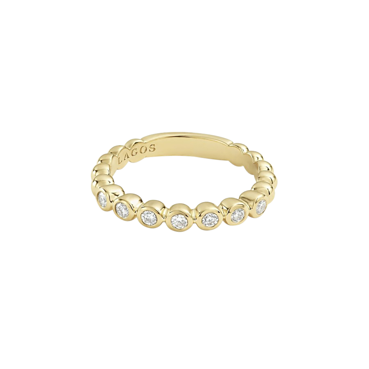 LAGOS Caviar Gold Gold Stacking Ring Borsheims