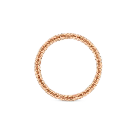 Roberto Coin Symphony Rose Gold & Diamond Eternity Ring