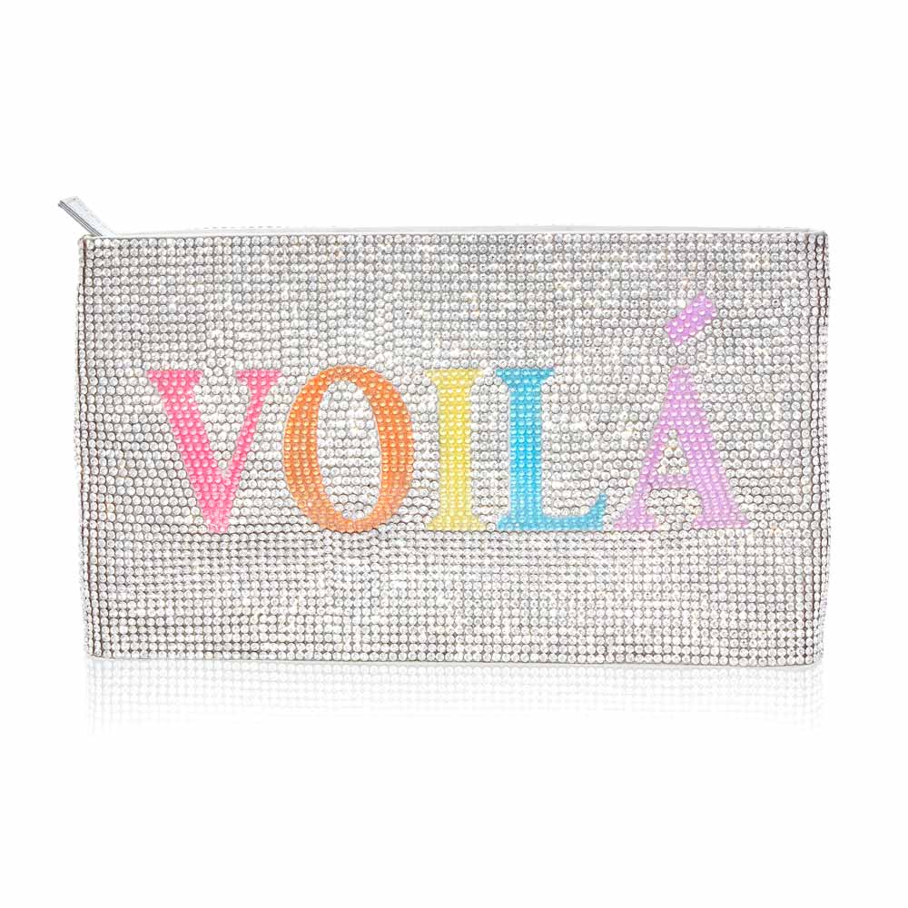 Judith Leiber Voila Full bead Pouch