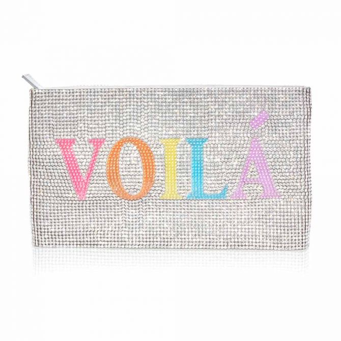 Judith Leiber Voila Full bead Pouch