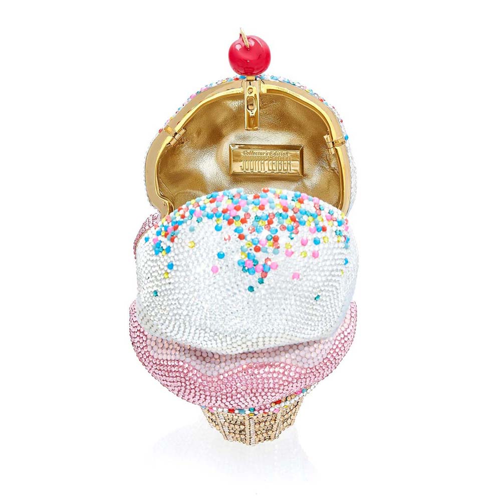 Judith Leiber Cherry On Top Ice Cream Scoops