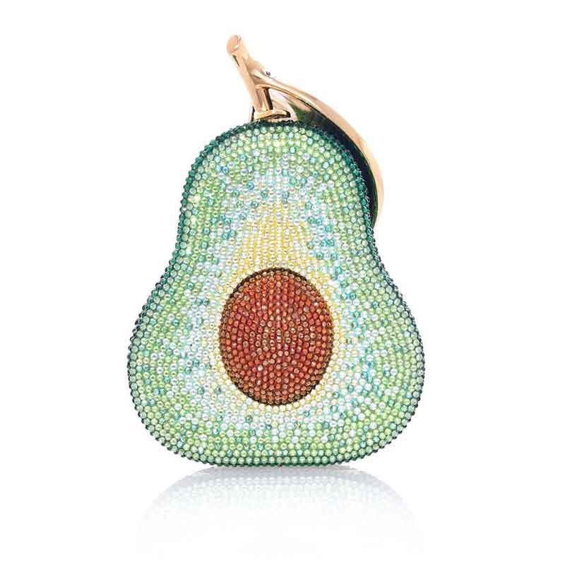 Judith Leiber Avocado Clutch