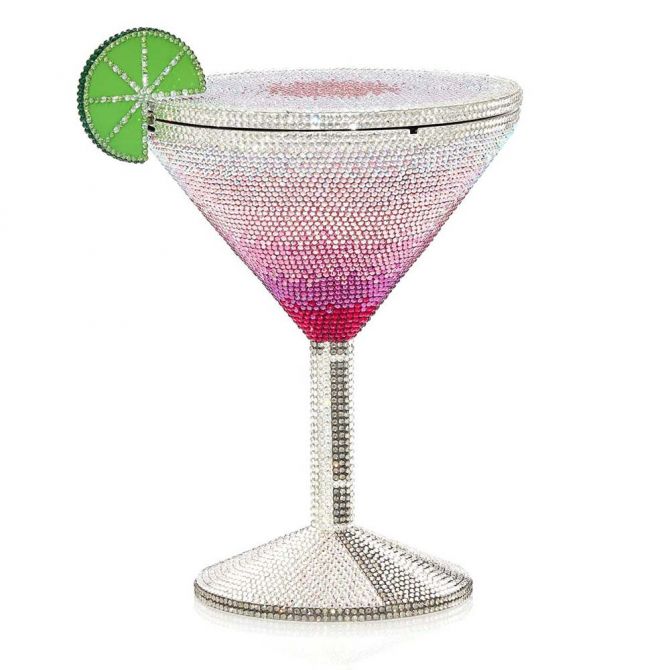 Judith Leiber Martini Cosmopolitan Clutch