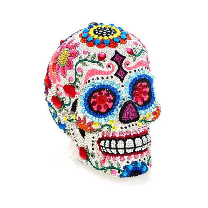 Judith leiber online skull purse