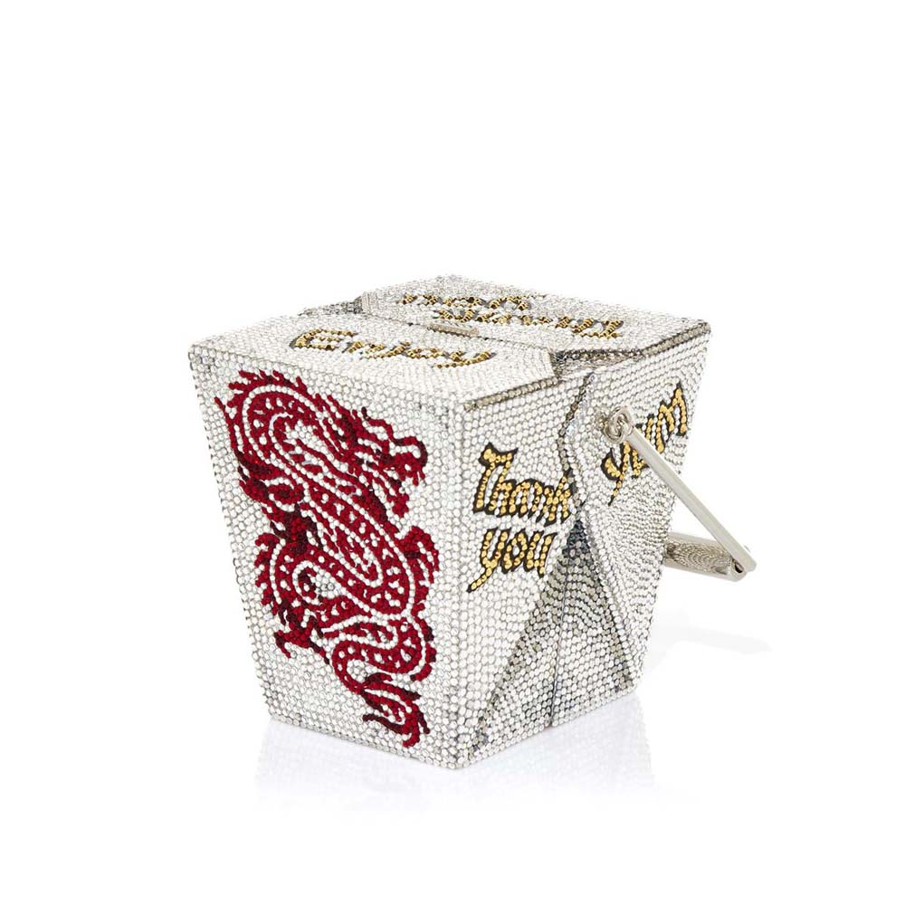 Judith Leiber Take Out Box Clutch