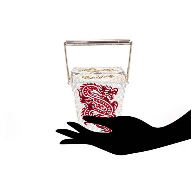 Judith Leiber Take Out Box Clutch