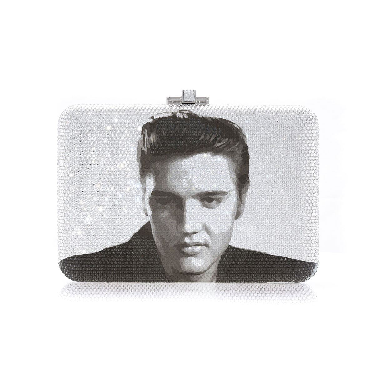 Judith Leiber Elvis Slim Slide Clutch