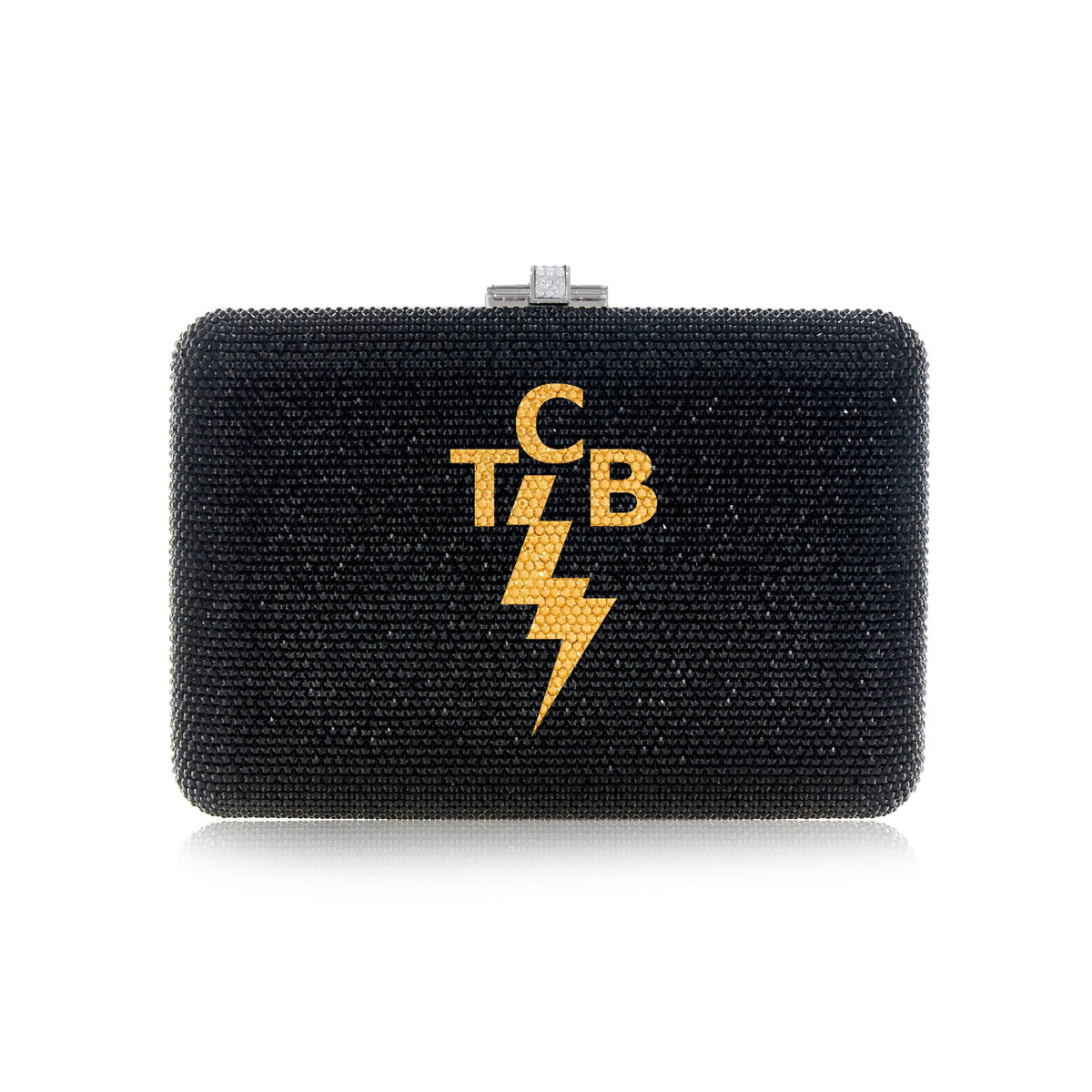 Judith Leiber Elvis Slim Slide Clutch