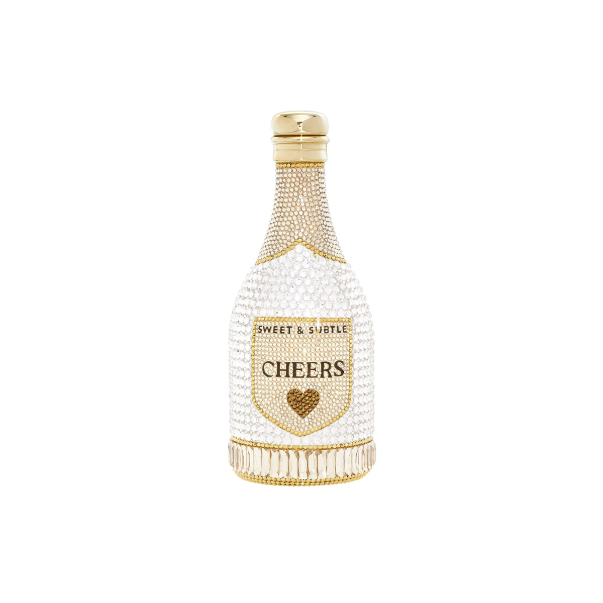 Judith Leiber Bottle Forever Clutch Handbag