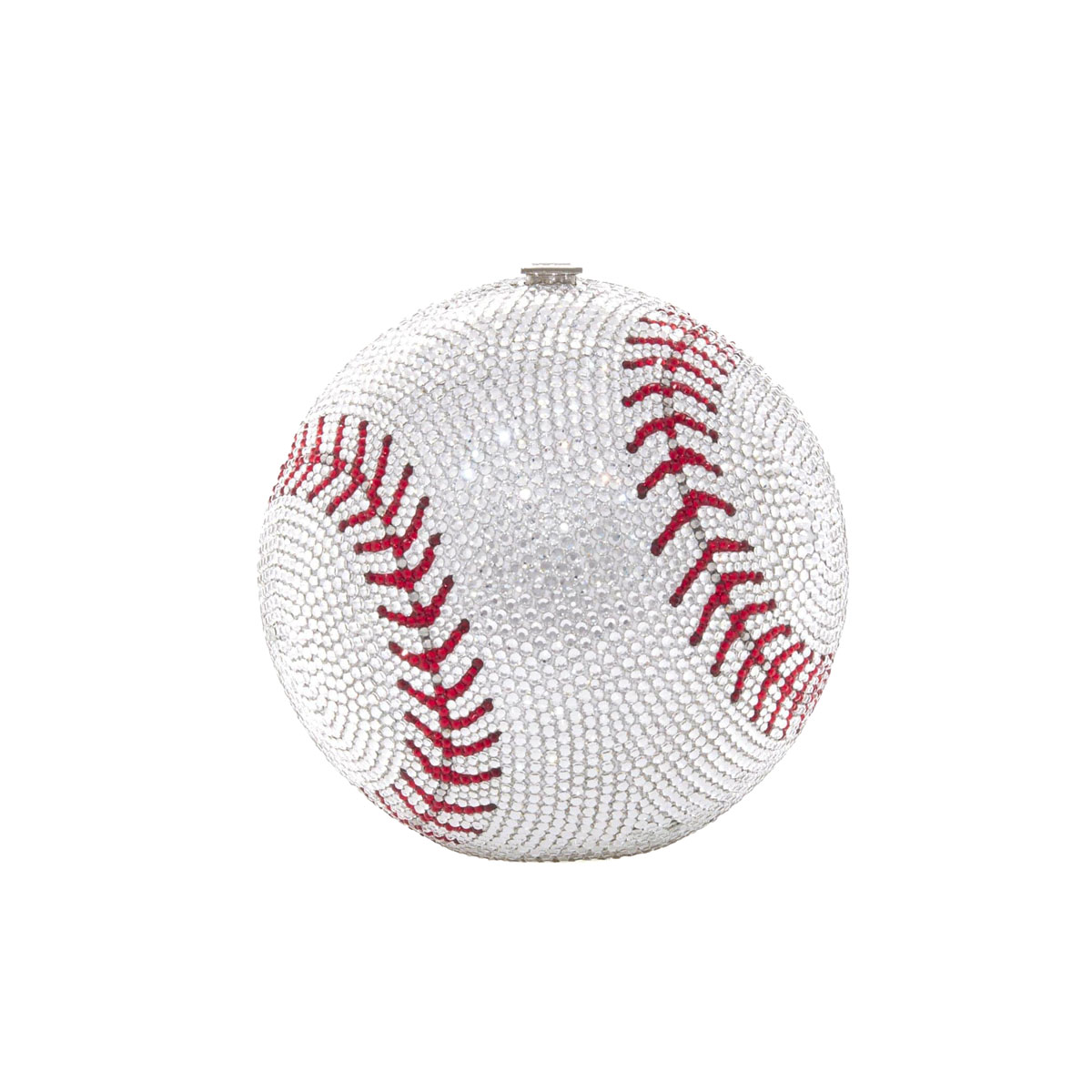 Judith Leiber Baseball Clutch Handbag