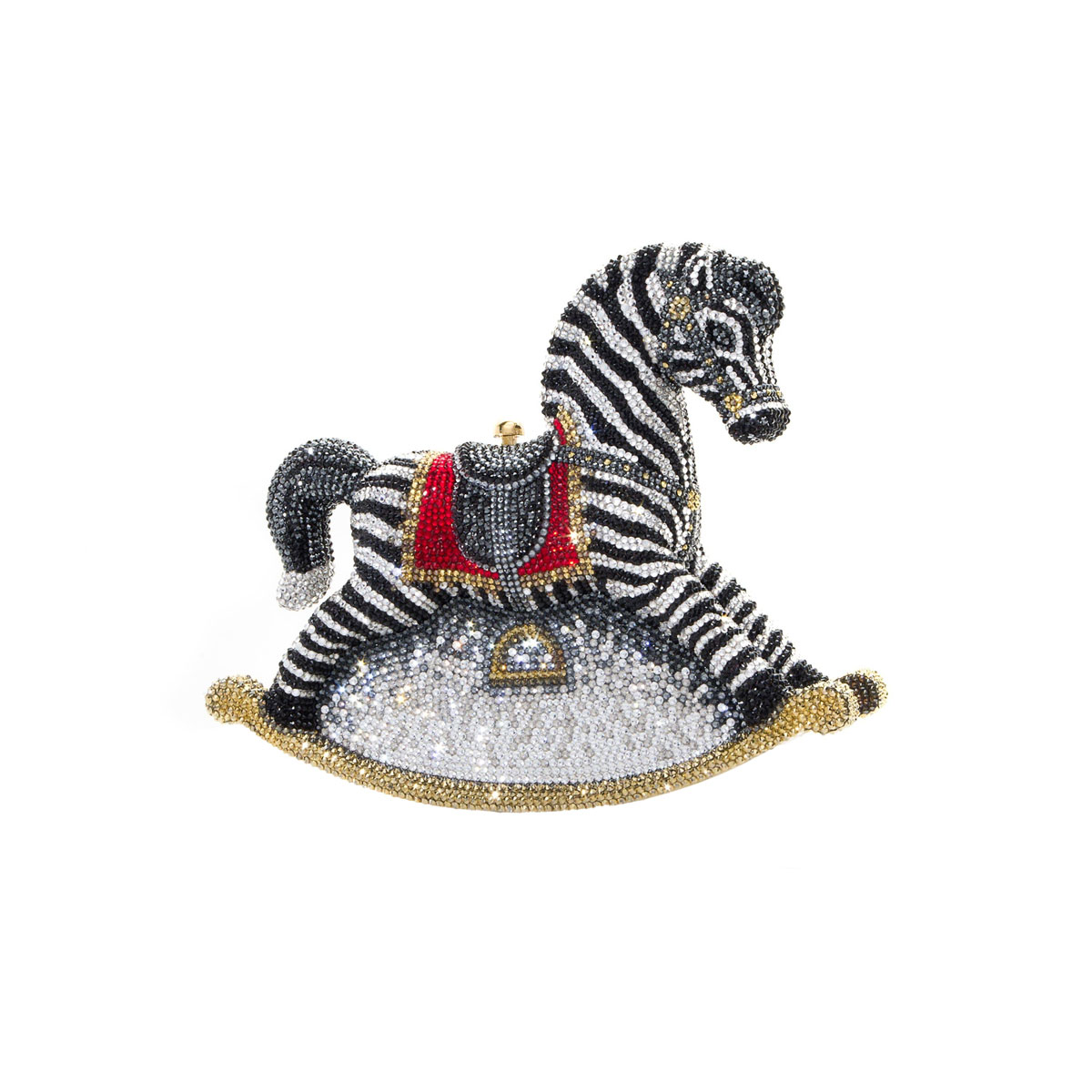 Judith Leiber Rocking Horse Clutch Handbag, Toby