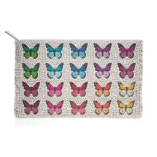 Judith Leiber Zip Pouch, Flutter H239008-ZIPPOUCHFLUTTER Borsheims