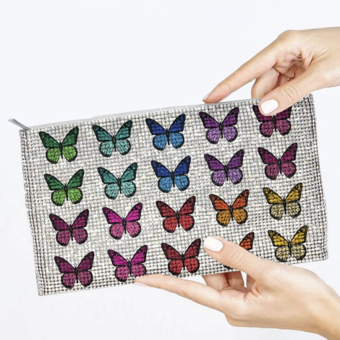 Judith Leiber Zip Pouch, Flutter | H239008-ZIPPOUCHFLUTTER