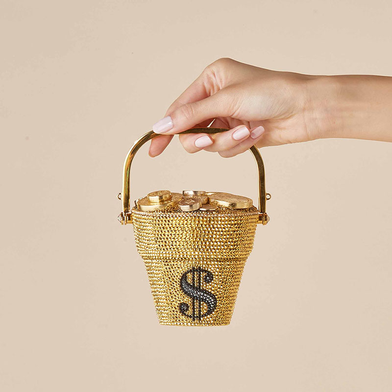 Judith Leiber Khloe's Pot of Gold Clutch