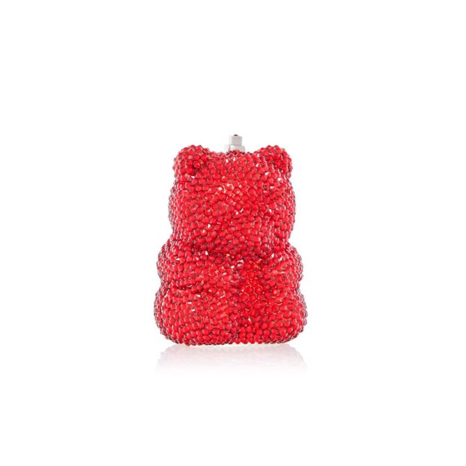 Judith Leiber Gummy Bear Pillbox, Red