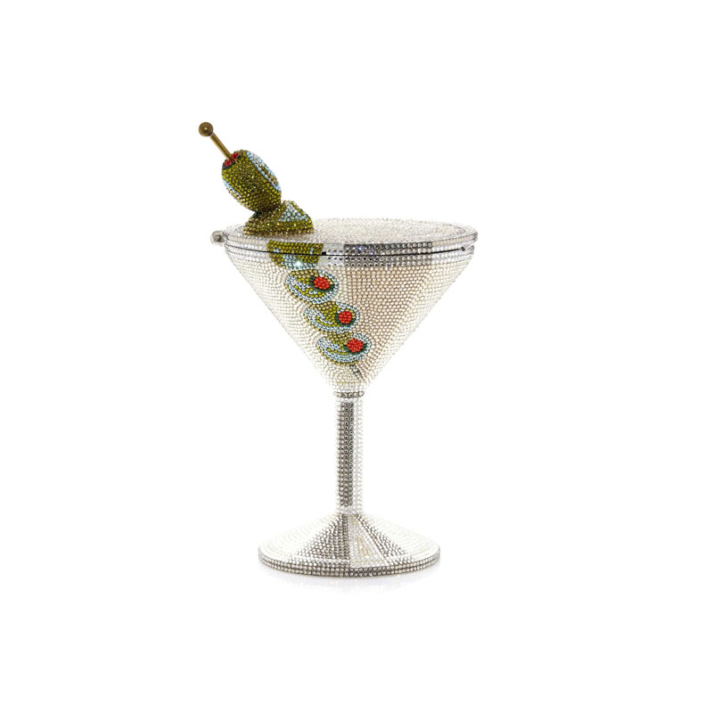 Judith Leiber Martini Clutch