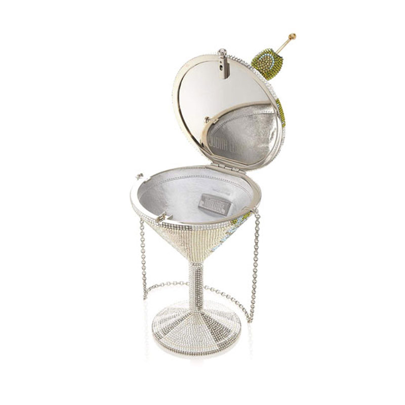 Judith Leiber Martini Clutch